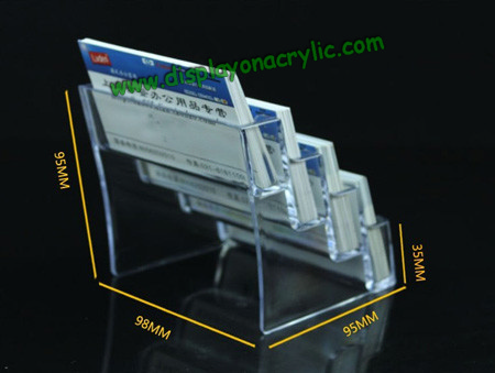 multi tiers business card case