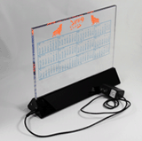 Acrylic Digital Calendar Stand