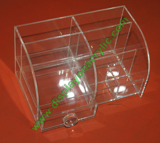 Acrylic Cosmetic Organizer With Drawer