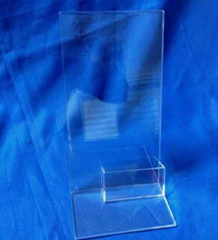 plexiglass-sign-holder-with-card-holder