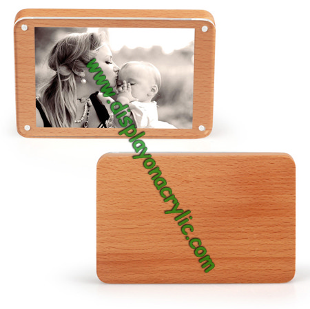 acrylic wood picture frame