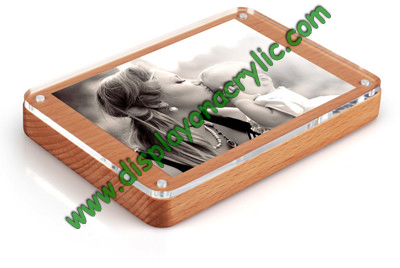 acrylic wood photo frames