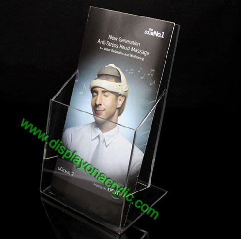 perspex brochure displays